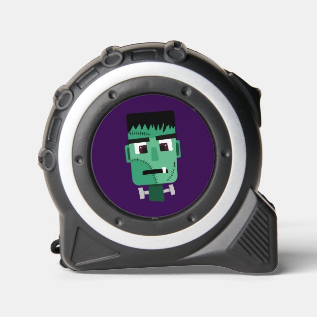 Frankenstein Monsters Kopf Maßband (Vorderseite)