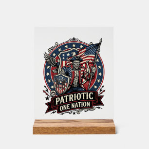 Frankenstein patriotique de la liberté brute d'hor