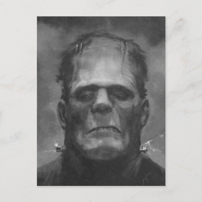 Frankenstein Postcards Postkarte (Vorderseite)