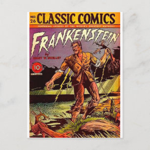 frankenstein postkarte