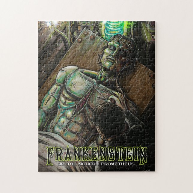 Frankenstein-Puzzle (Vertikal)