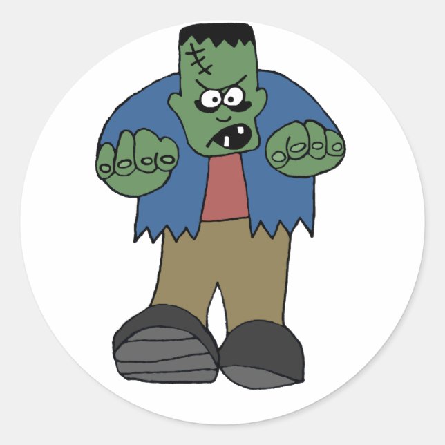 Frankenstein Sticker (Vorderseite)