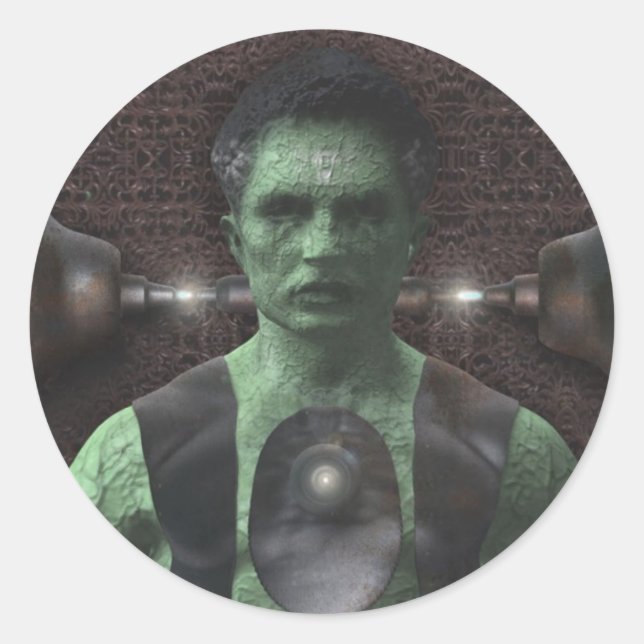 Frankenstein - Stickers Halloween (Devant)