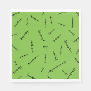 Frankenstein Stitches Serviette