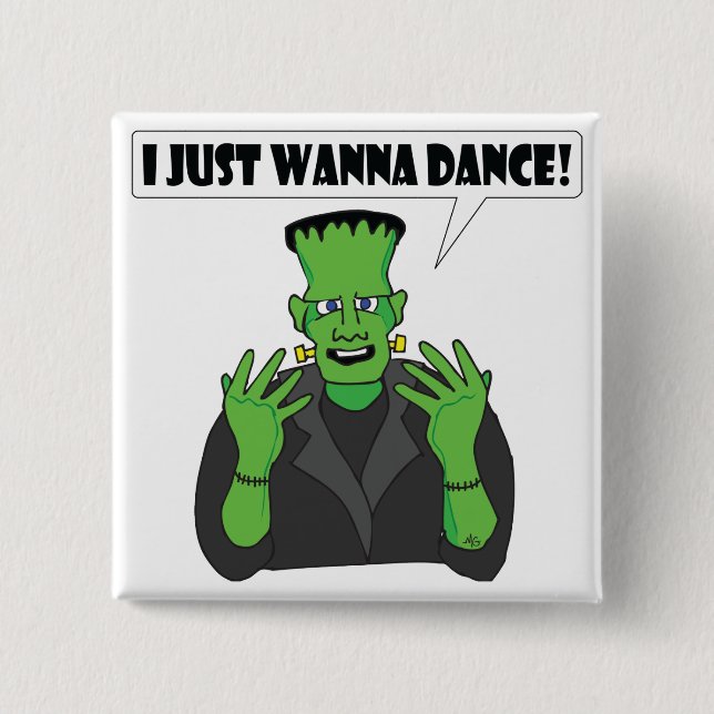 FRANKENSTEIN Tanz Button (Vorderseite)