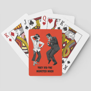 Frankenstein-Tanz-Spielkarten Spielkarten
