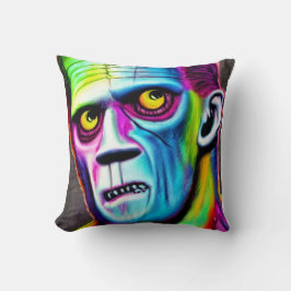 Frankenstein Throw Pillow Kissen