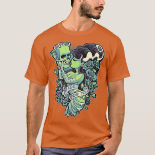 Frankenstein und Braut für Sie T-Shirt