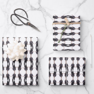 Frankenstein Wrapping Paper Sheets Geschenkpapier Set