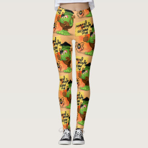 Frankenstein-Zeichen "Normal People Scare Me" Leggings