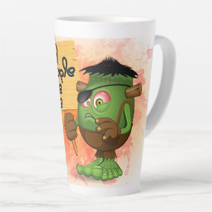 Frankenstein-Zeichen "Normal People Scare Me" Milchtasse