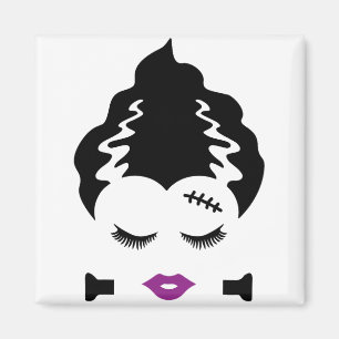 Frankensteinmonster-Braut Halloween-Kostüm 1 Magnet