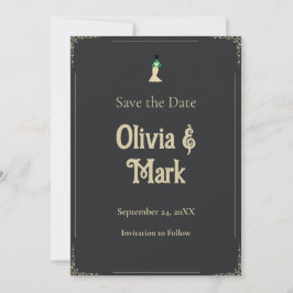 Frankensteins Braut Save the Date | Gothic Einladung