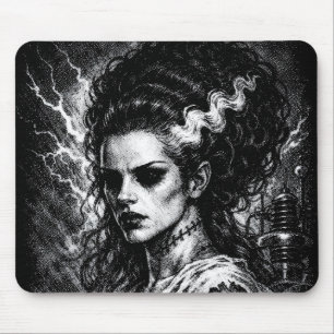 Frankensteins Braut — Wiederbelebt von BurnsInHell Mousepad
