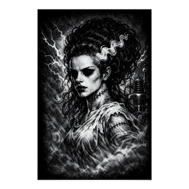 Frankensteins Braut — Wiederbelebt von BurnsInHell Poster (Vorderseite)