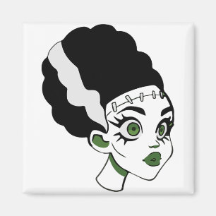 Frankensteins Brautmonster Halloween-Kostüm 1 Magnet