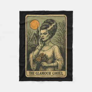 Frankensteins Bride Glamour Ghoul Shirt Women Taro Fleecedecke