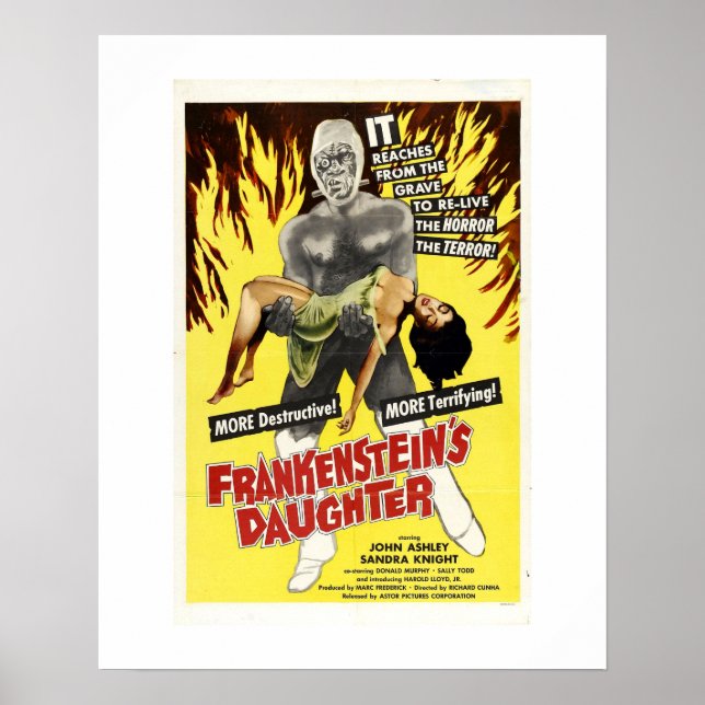Frankenstein's Daughter Poster (Vorne)