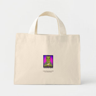 Frankensteins Hamster Funny Cartoon Tote Bag Mini Stoffbeutel
