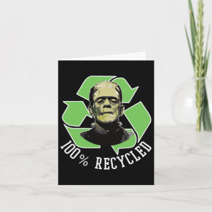 Frankensteins Monster - 100% Gerecycelt S Funny Ha Karte