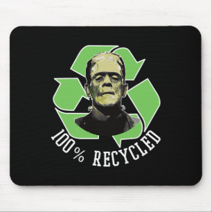 Frankensteins Monster - 100% Gerecycelt S Funny Ha Mousepad