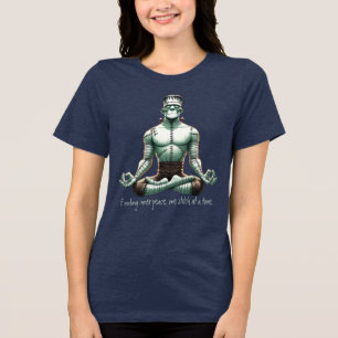 Frankensteins Monster - im Zen-Brauch Tri-Blend Shirt