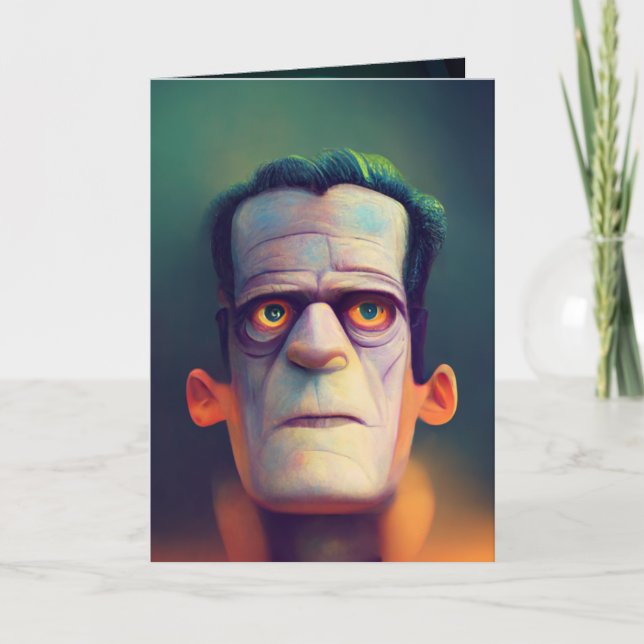 Frankensteins Monsterkarte Karte (Vorderseite)