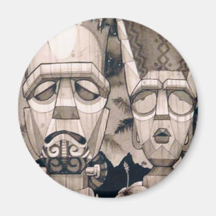 Frankentiki Magnet