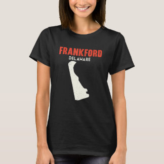 Frankford Delaware USA Staat America Travel Delawa T-Shirt