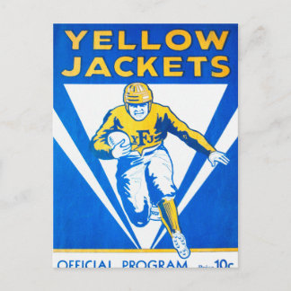 Frankford Yellow Jackets Program Postkarte