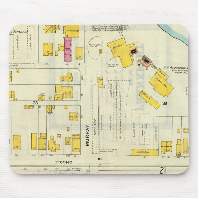 Frankfort, Kentucky 3 Mousepad (Vorne)