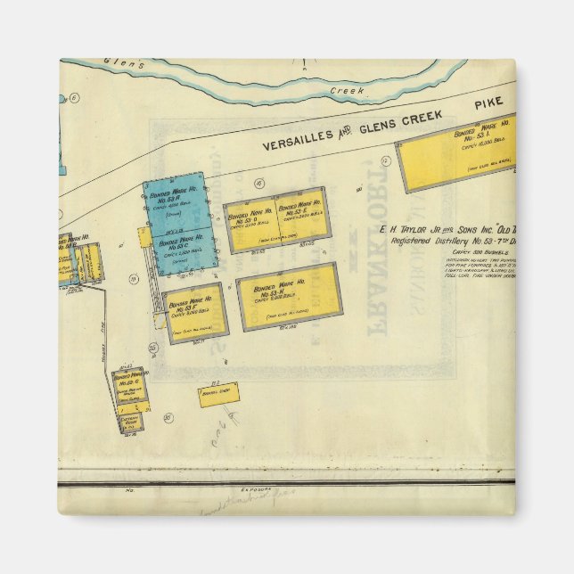 Frankfort, Kentucky 4 Magnet (Vorne)