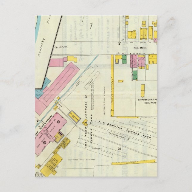 Frankfort, Kentucky 4 Postkarte (Vorderseite)