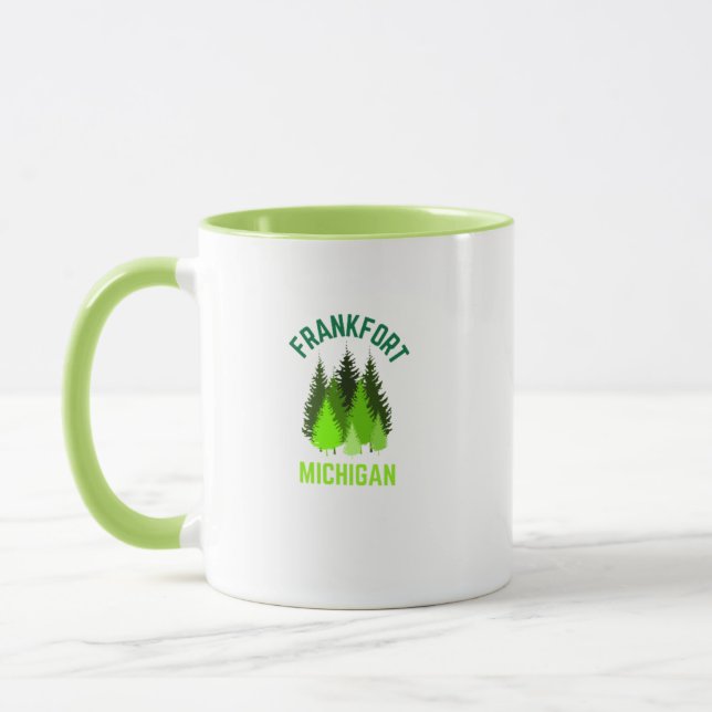 Frankfort Michigan Hometown Coffee Mug (Gauche)