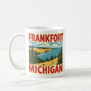 Frankfort Michigan Vintag Kaffeetasse