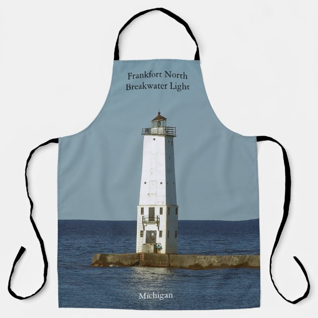 Frankfort North Breakwater Light Schürze (Vorderseite)