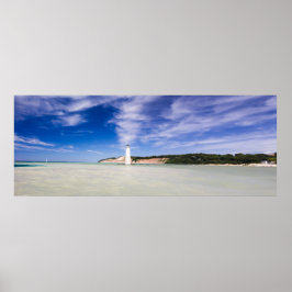 Frankfort North Pier Lighthouse, Michigan Poster