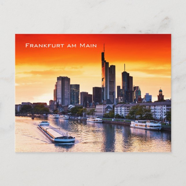 Frankfurt 001D Postkarte (Vorderseite)