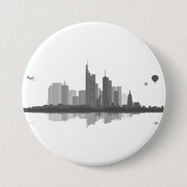 Frankfurt am Main Button / Anstecker / Pin (Vorderseite)
