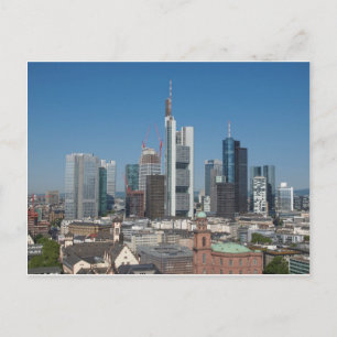 Frankfurt am Main Deutschland Postkarte