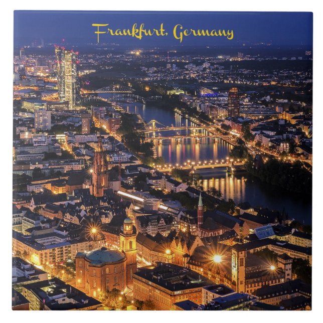 Frankfurt am Main Fliese (Vorderseite)