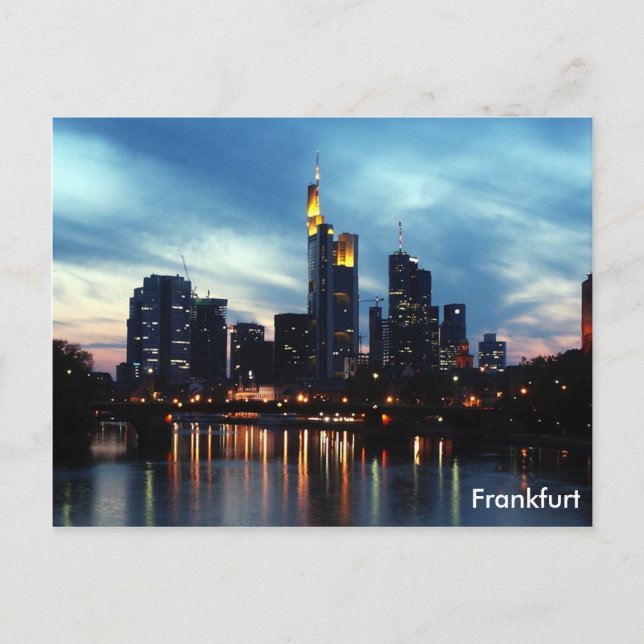 Frankfurt am Main Postkarte (Vorderseite)