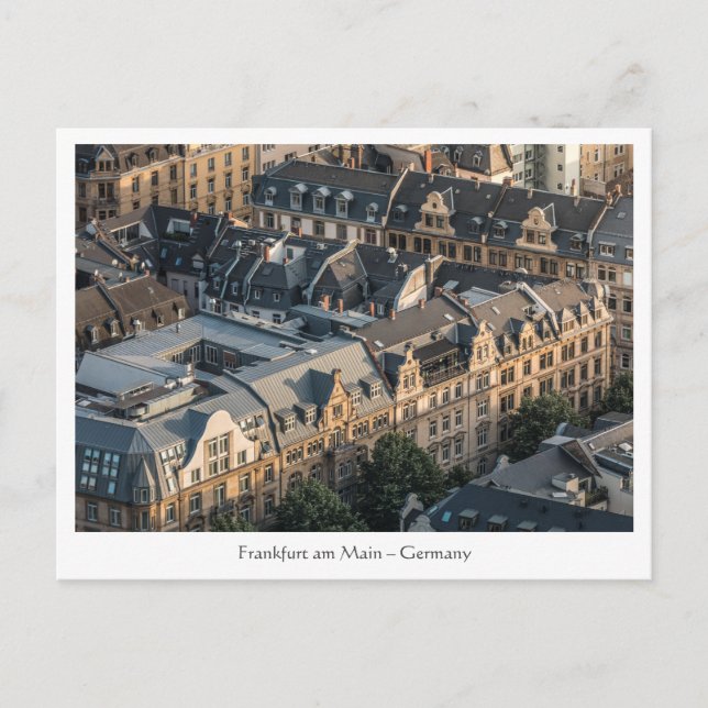 Frankfurt am Main Postkarte (Vorderseite)