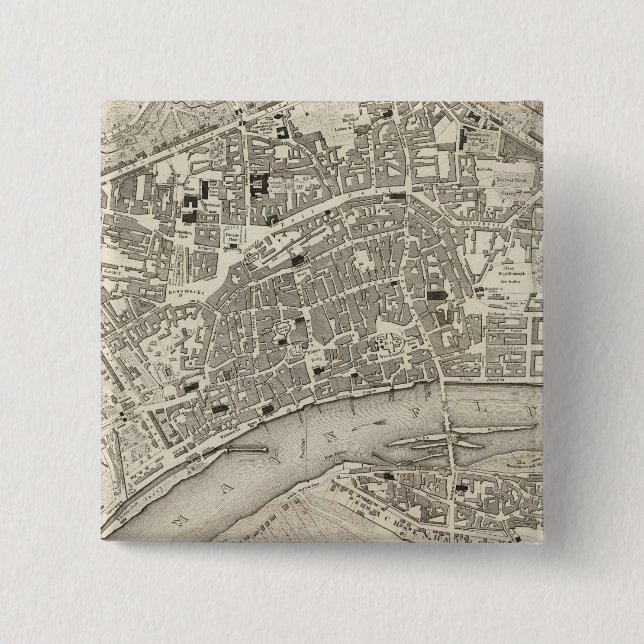 Frankfurt, Deutschland Button (Vorderseite)