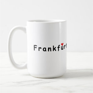 Frankfurt Deutschland Kaffeetasse