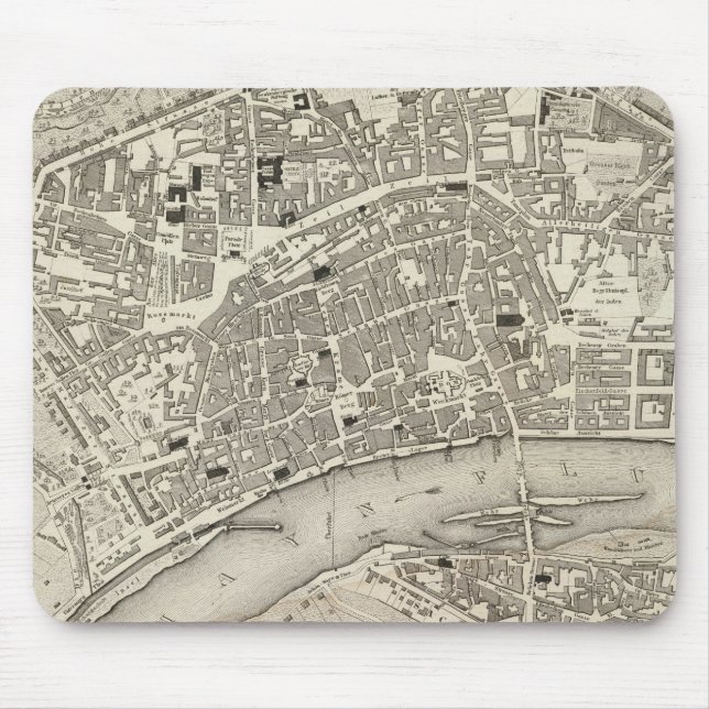 Frankfurt, Deutschland Mousepad (Vorne)