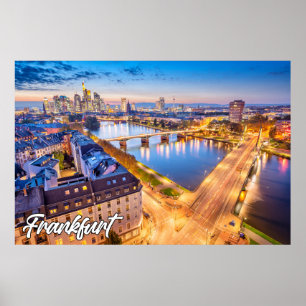 Frankfurt, Deutschland Poster