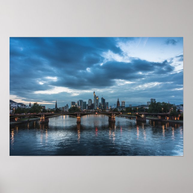 Frankfurt Deutschland Poster (Vorne)