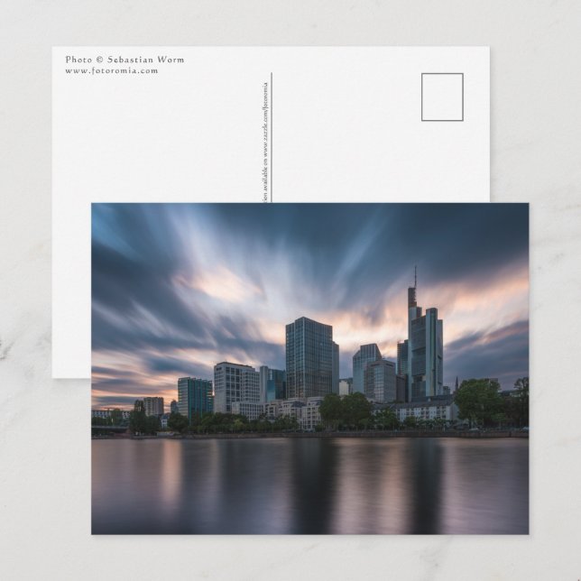 Frankfurt Deutschland Postkarte (Vorne/Hinten)
