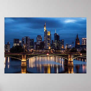 Frankfurt Main Deutschland Poster
